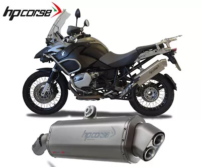 Exhaust Muffler Hpcorse 4track R Stainless Steel Bmw R 1200 Gs 2004 > 2009 • $583.70